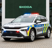 Škoda Elroq ve službách Policie ČR 